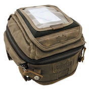 Burly Brand Voyager Tank/Tail Bag Dark Oak - B15-1010D