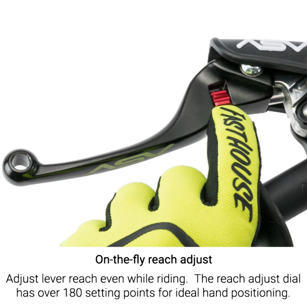ASV Red F4 Offroad Model Shorty Clutch + Brake Lever Pro Pack BCF40106PX-SR