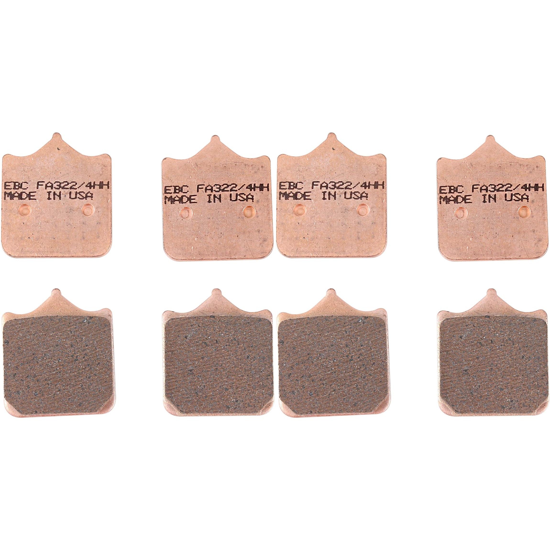 EBC Brake Pad FR Kit FA322/4HH MV Agusta Agusta F4 1000R/1+1 (Brembo) 2006-2007