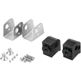 Puig Adjustable Footpeg Adaptors Passenger Black - 20256N