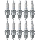 Set of 10 NGK Standard Spark Plugs for Yamaha SH50 2001-1987 Engine 50cc
