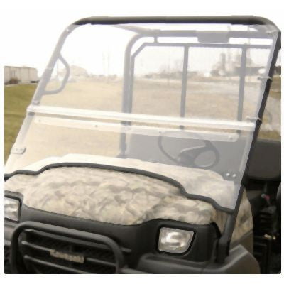 Falcon Ridge Folding Front Hard Coat Windshield For Kawasaki Mule 2005-2023
