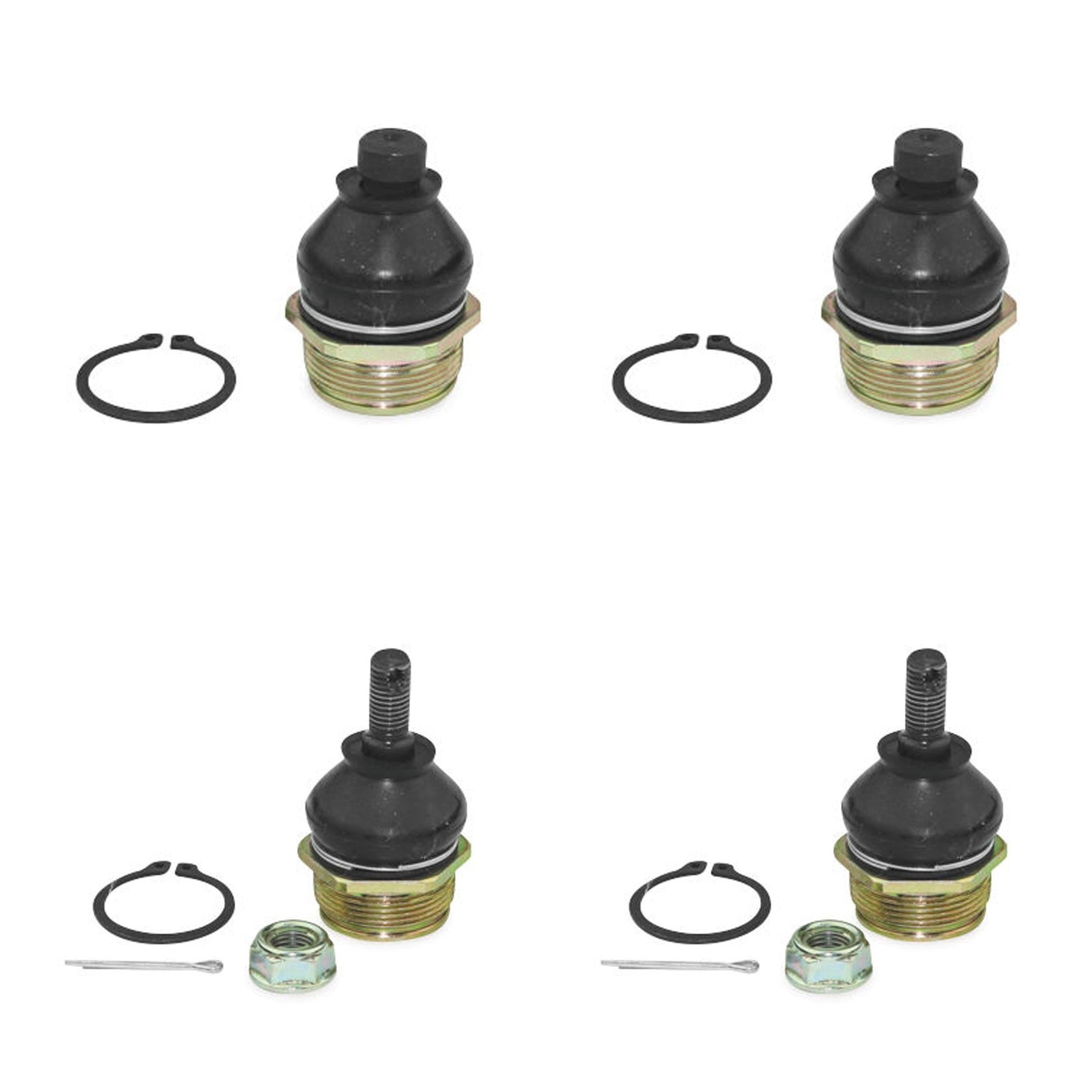 Complete Ball Joint Lower and Upper Kit for Kawasaki KLF300C Bayou 4X4 1989-2005