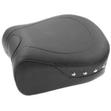 Asiento trasero ancho empotrado para Mustang, cromado, con tachuelas, 79418