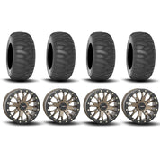 System 3 SB-4 Beadlock Bronze 15" Wheels And SS360 Sand/Snow Tires [33x10-15]