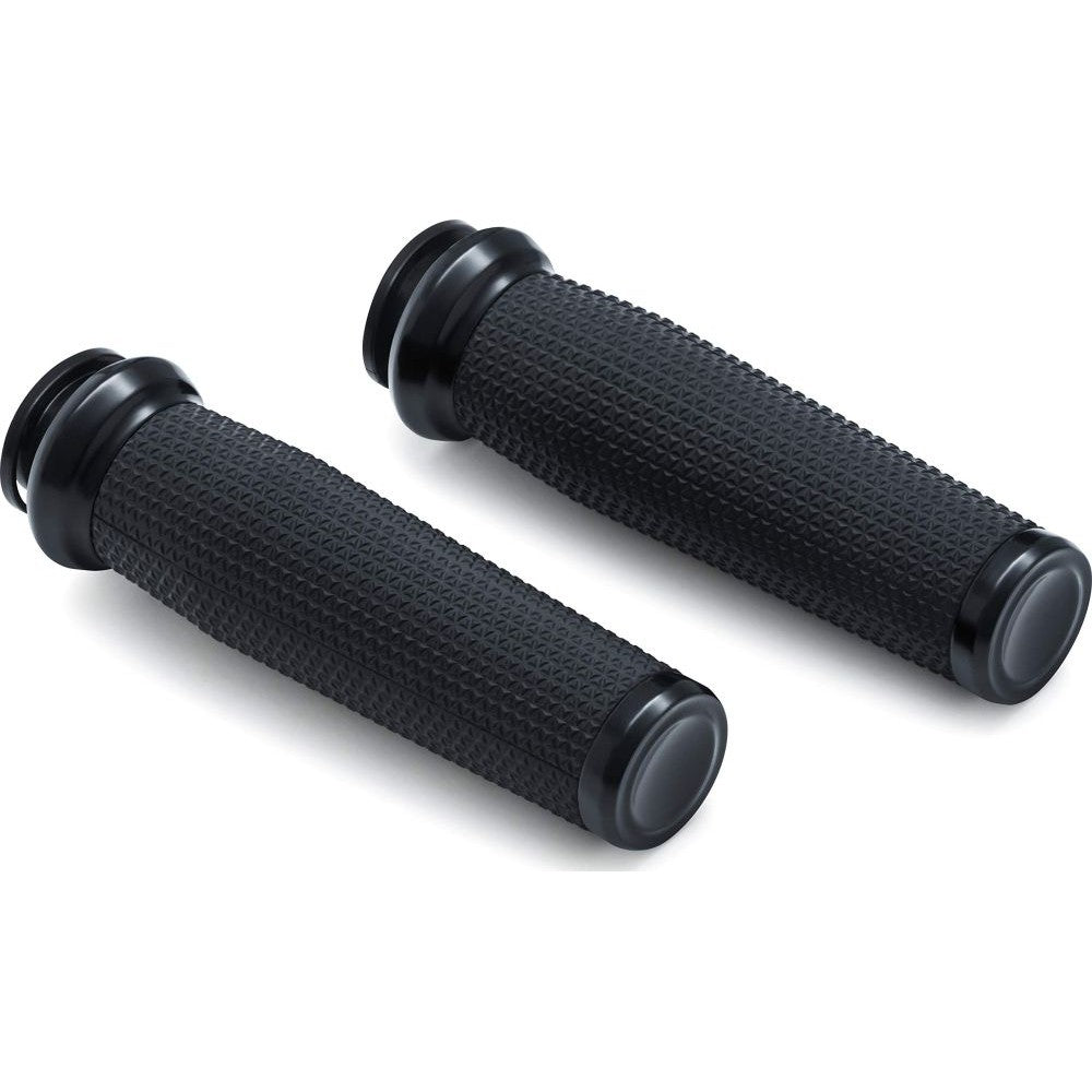 Kuryakyn Thresher Grips for Indian Satin Black