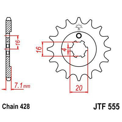 Kx65 sprocket hot sale