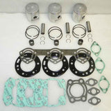 WSM Top End Rebuild Kit For Polaris 650 SL 92-95 1mm Over 010-831-14