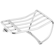 Bikers Choice Luggage Rack For - 301021 200mm Tire Bobbed Rear Fender with 2-Up Seat Chrome