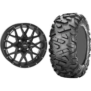 Set of 2 Mounted Wheel and Tire Kit Wheel: 14x7 4+3 4/156 Tire: 29x11-14 6 Ply