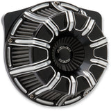 Arlen Ness 10-Gauge Inverted Big Sucker Air Cleaner Black Harley FLHX 2008-2016