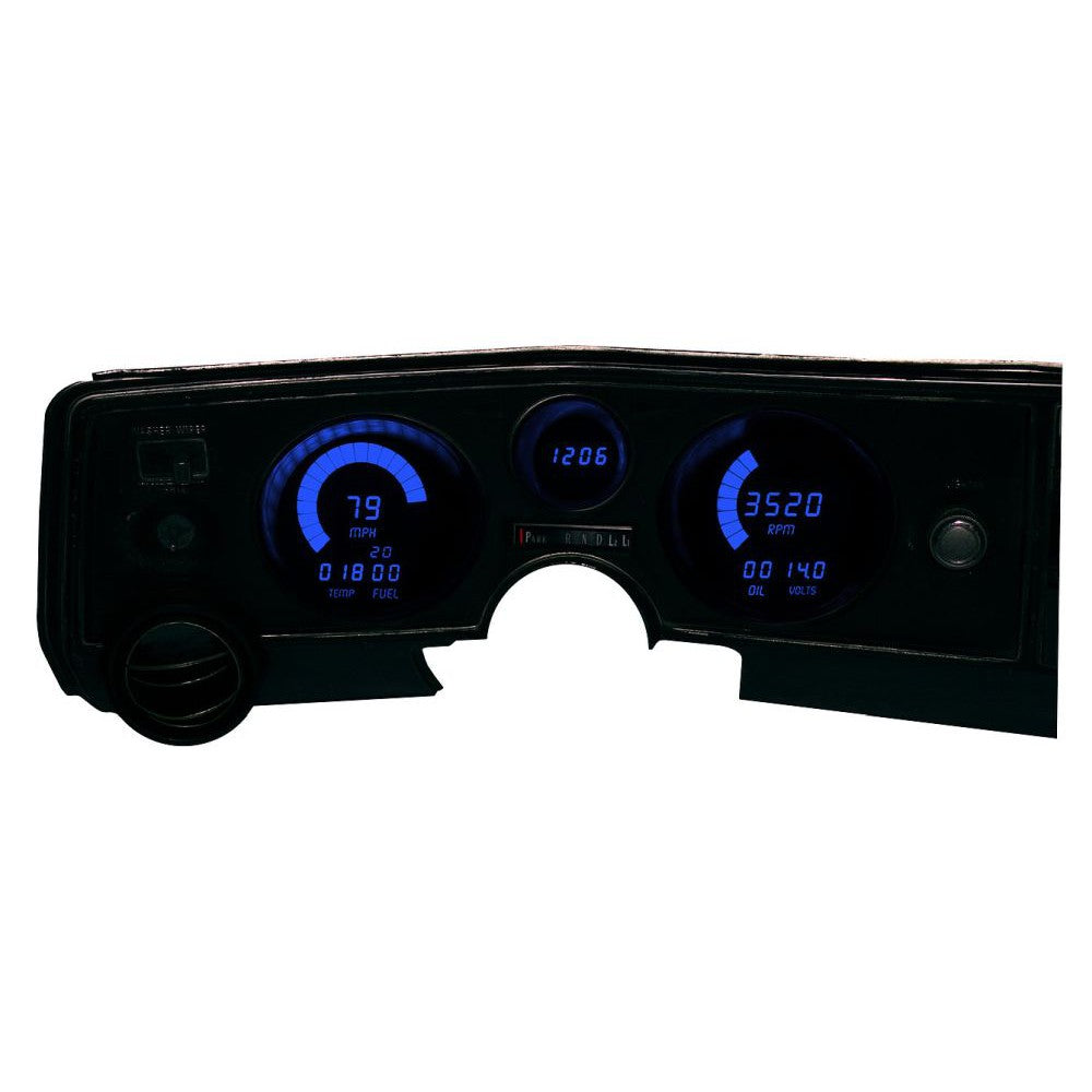 Intellitronix 1969 Chevelle LED Digital DP5002 - Blue