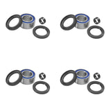 Front & Rear Wheel Bearing Kits for Arctic Cat 500 FIS TRV 4x4 2003-2004