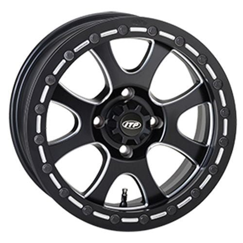 ITP Tsunami with Bead Lock Wheel Matte Black 15x7 4/110 5+2 1522085727B