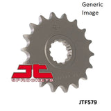 Piñón delantero de acero de 15 dientes para Yamaha YZF-R1 de calle (2004-2008)