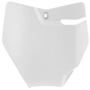 Acerbis White Front Number Plate for KTM - 2449400002