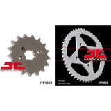 Front & Rear Sprocket Kit for YAMAHA YBR125-3D9 05-06 JT Sprockets