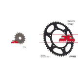 JT SPROCKETS Front and Rear Steel Sprocket Kit for OffRoad SUZUKI DR400 1980