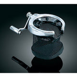 Portavasos de malla cromado Kuryakyn para pasajero Tour Pak Honda Goldwing 1800 F6B