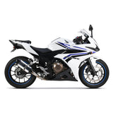 Sistema de escape completo de aluminio Two Brothers Racing S1R Black Series 005-4470106-S1B