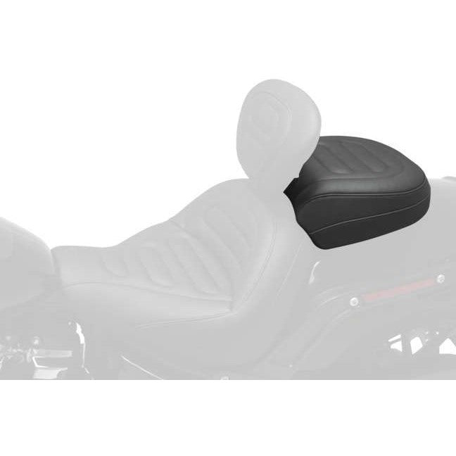 Mustang Standard Touring Passenger Seat With Backrest Black 79335