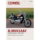 Kawasaki VN1500 Vulcan 1987-1999 Manual Kaw Vn1500 Vulcan 87-99 By Clymer