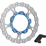 Arlen Ness 14" Left Full Floating Blue Rotor Kit 300-001