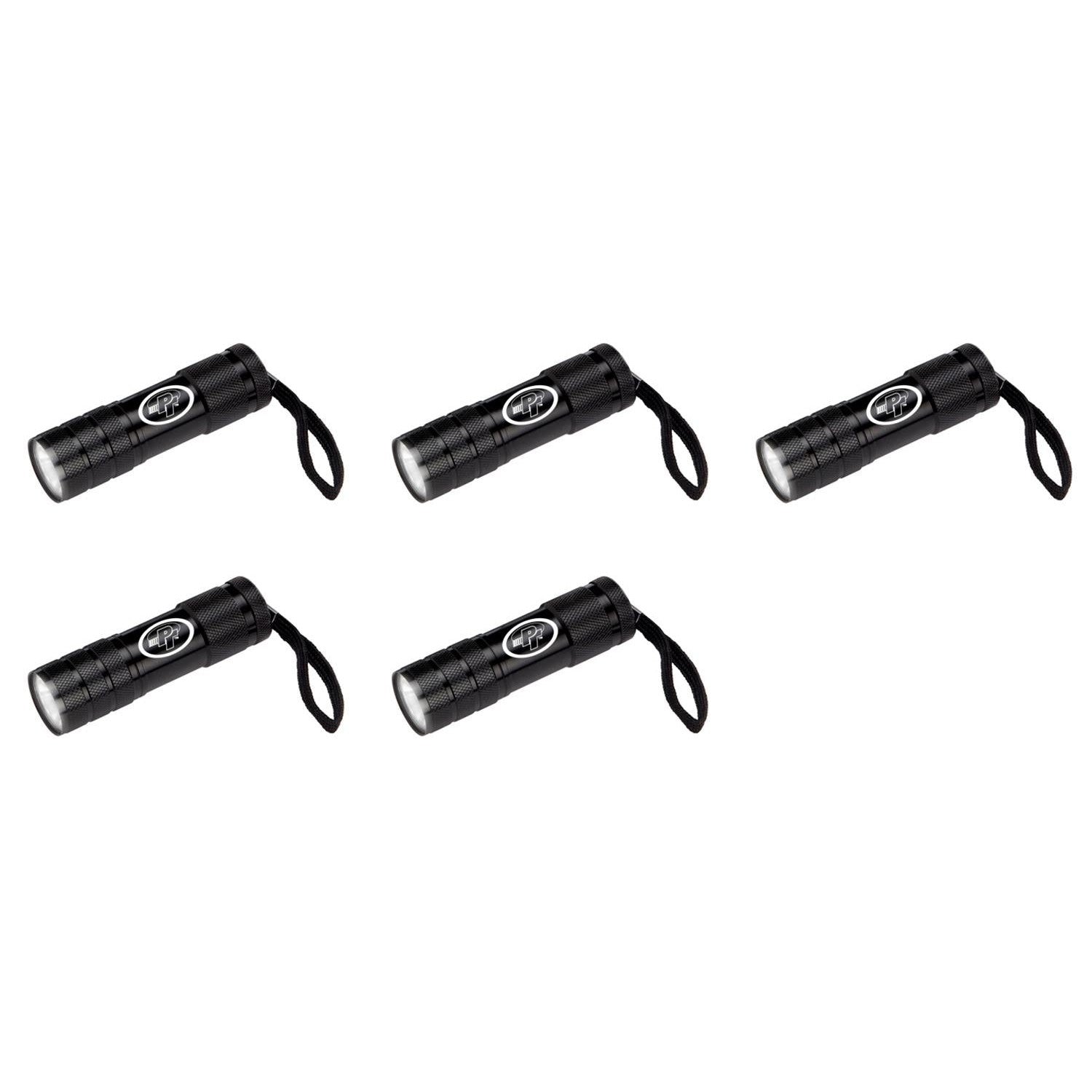 Set of 5 Pocket Led Flashlight 55 Lumens