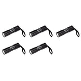 Set of 5 Pocket Led Flashlight 55 Lumens