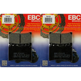 Kit de pastillas de freno delanteras EBC FA123 para Yamaha Royal Star Boulevard 1300 1999-2001