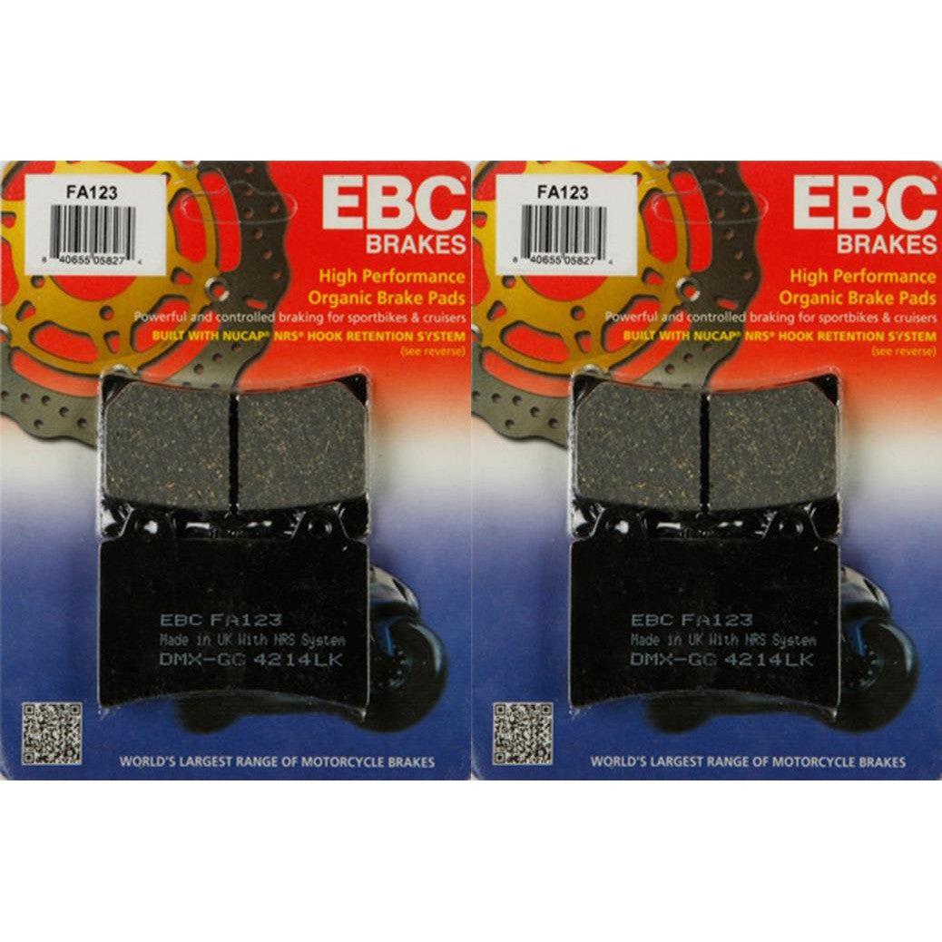 EBC Brake Pad Front Kit FA123 for Yamaha Royal Star Venture 1300 1999-2007