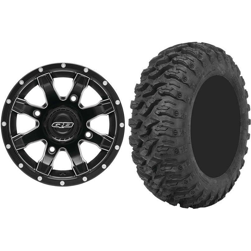 Set of 2 Mounted Wheel and Tire Kit Wheel: 14x7 5+2 4/137 Tire: 29x11-14 8 Ply