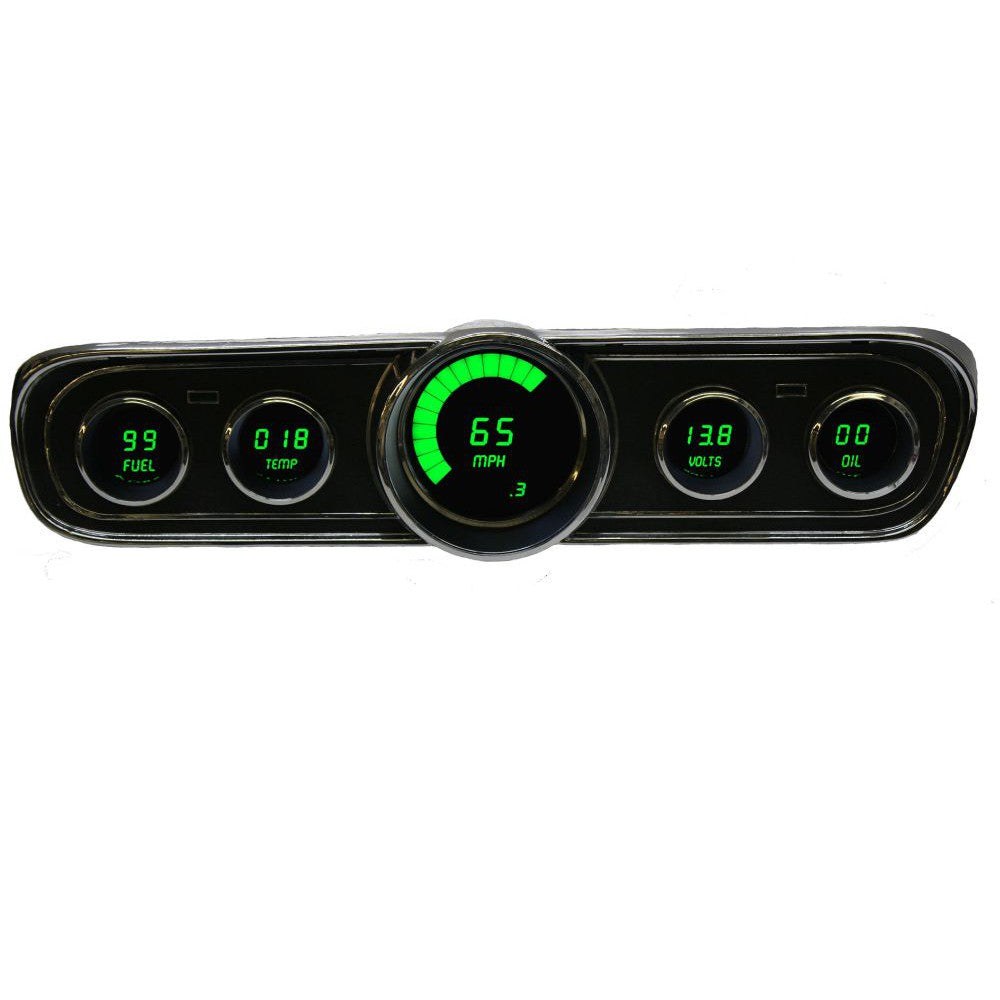 Intellitronix 1965-1966 Ford Mustang LED Digital DP7001 - Green