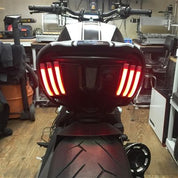 New Rage Cycles LED Replacement Turn Signals Rear Black - DVL-RTB-US