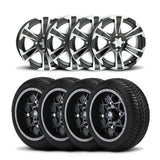 ITP SS312 Alloy 14" Wheels And Ultra GT Bias Tires [205/30-14]