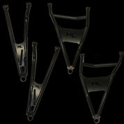 High Lifter Front Forward Upper And Lower Black Control Arms For Can-Am Models MCFFA-CMX3-B