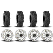System 3 SB-7 Beadlock Machined 15" Wheels And XC450 Tires [35x10R-15]
