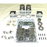 Kit de reconstrucción de cabezal de potencia WSM para Yamaha 115/130 HP, 4 cilindros, 84-92, 0.010 sobre platino