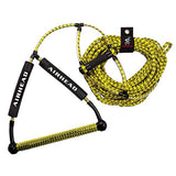 Kwik Tek AHWR-1 Wakeboard Rope, Phat Grip, Trick Handle, Yellow
