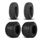 Juego de dos neumáticos Kenda K532FA/K533 Klaw XC (6 capas) [22x7-10] y dos neumáticos (6 capas) [22x11-8]