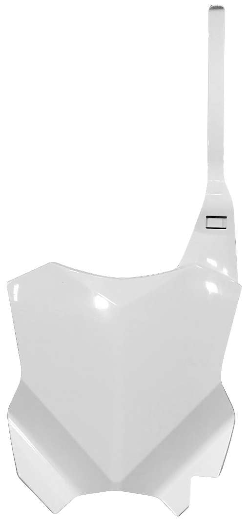Acerbis White Front Number Plate for Kawasaki - 2449390002