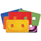 Woodys ADD2-3800-B Double Digger Aluminum Supportplate 5/16' Yellow - 48 Pcs