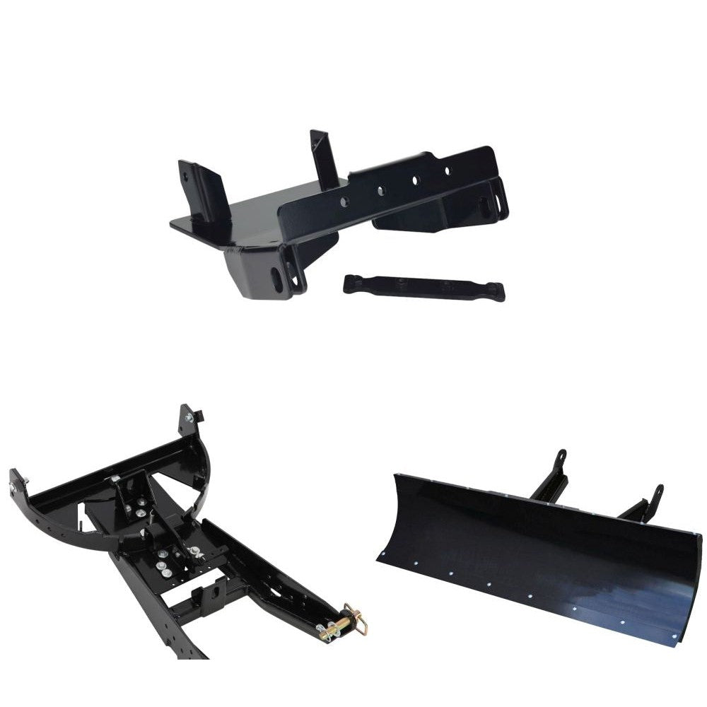 Denali Black UTV Snow Plow Kit For Yamaha Wolverine X2 850 YXE85 4x4 R-Spec 2019