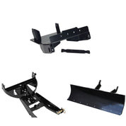 Denali Black UTV Snow Plow Kit For Yamaha Wolverine X2 850 YXE85 4x4 R-Spec 2019