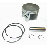 WSM Piston Kit For Mercury/Mariner/Sea-Doo 105 - 210 / 2500 90-05 Port .040 Over