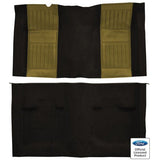 ACC Replacement Carpet Kit For 1971-1973 Ford Mustang Mach I with 2 Ivy Gold Running Pony Inserts Fastback - CHOOSE COLOR