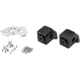 Puig Adjustable Footpeg Adaptors Passenger Black - 20259N