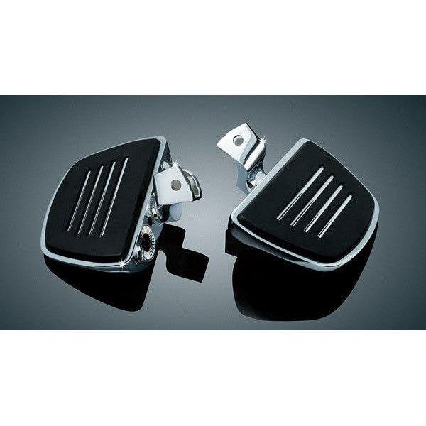 Kuryakyn Chrome Premium Mini Floorboards Comfort Drop Mounts Honda Goldwing F6B