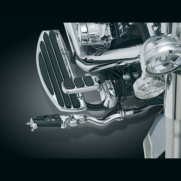 KURYAKYN CHROME EXTENDED CRUISE ARM MARK IV FOR 2000-2017 HARLEY SOFTAILS 7841