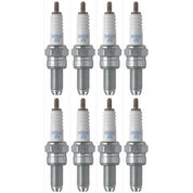 Set of 8 NGK Standard Spark Plugs for Yamaha YZF-R6S 2009 Engine 600cc